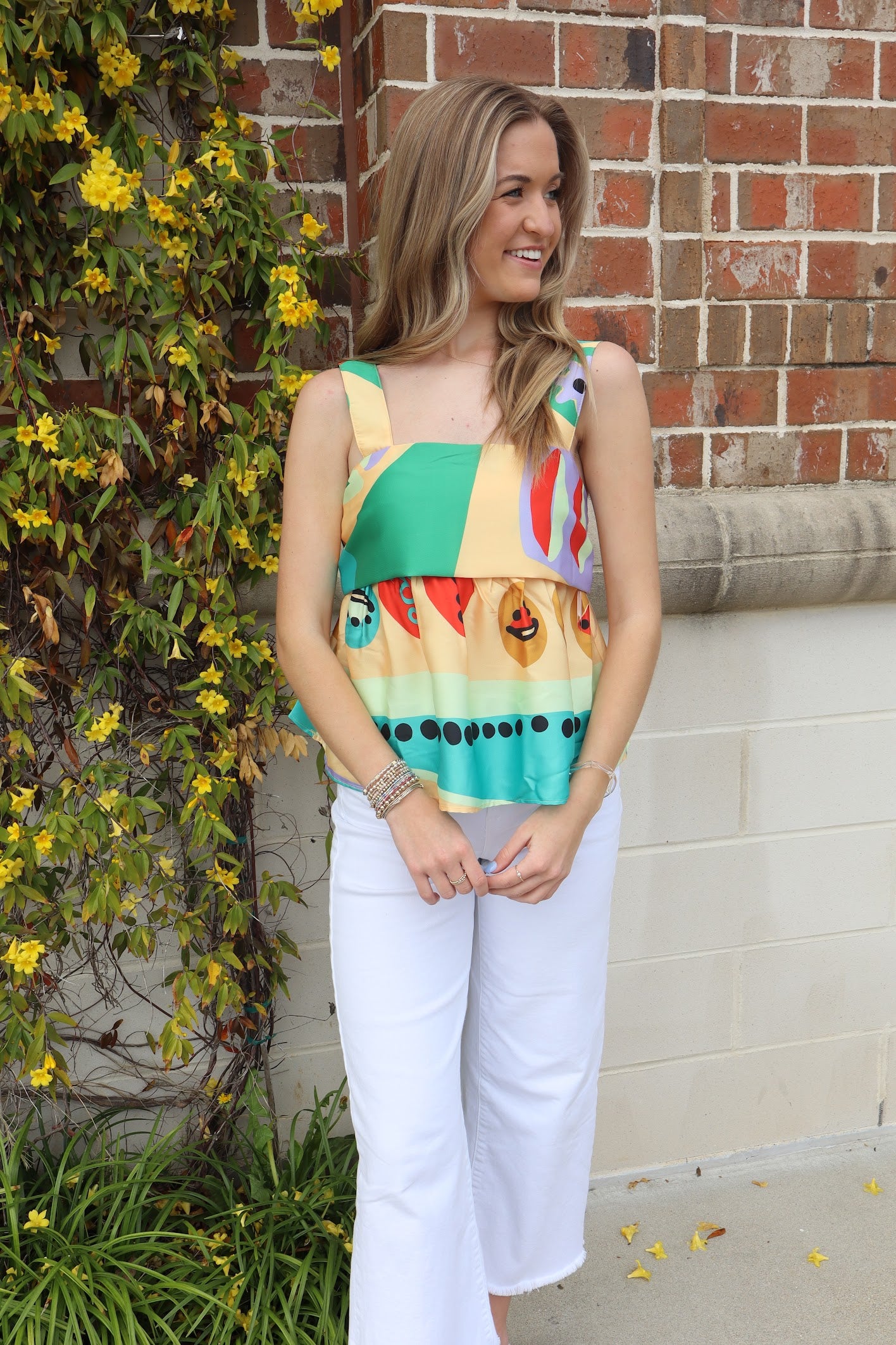 For the Love of Abstract Tank Tops in  at Wrapsody