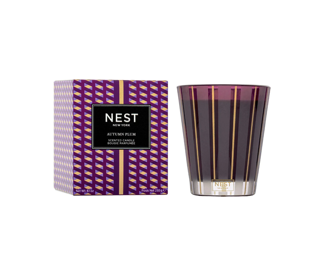 Nest Classic Candle 8.1oz Candles in Autumn Plum at Wrapsody