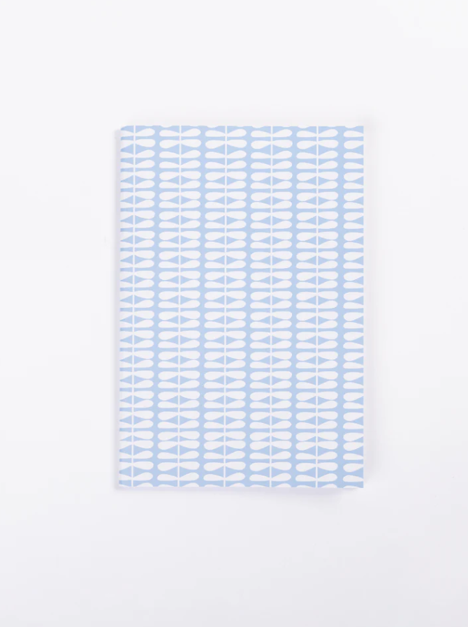 Notebook Vine Bar Blue Small Paper in  at Wrapsody