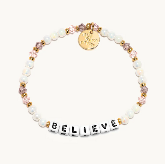 Little Word Project Believe Bracelet S/M