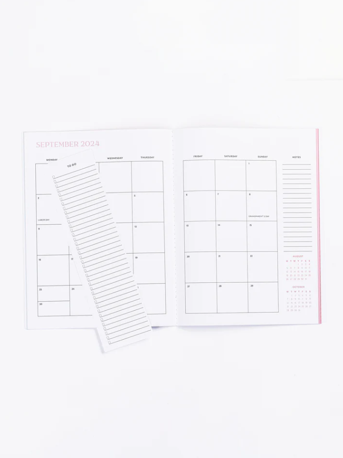 Monthly Planner Drop By Drop Large Planners in  at Wrapsody