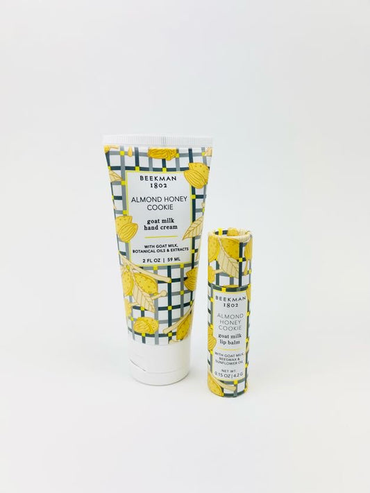 Beekman Gift Set in Almond Honey Cookie Bath & Body in  at Wrapsody