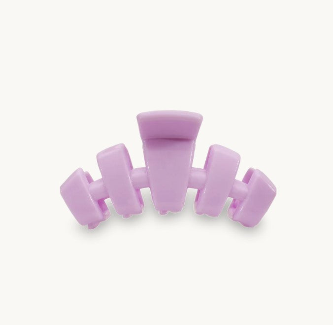 Teleties Tiny Clip Hair Accessories in Lilac at Wrapsody