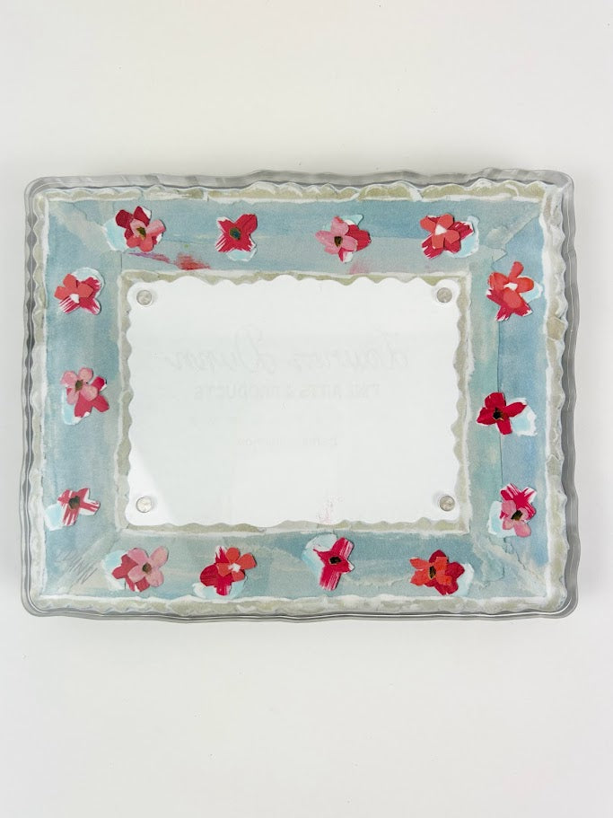 Vintage Blues Acrylic Frame Picture Frames in  at Wrapsody