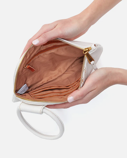 Hobo Sable Bag in White Handbags in  at Wrapsody