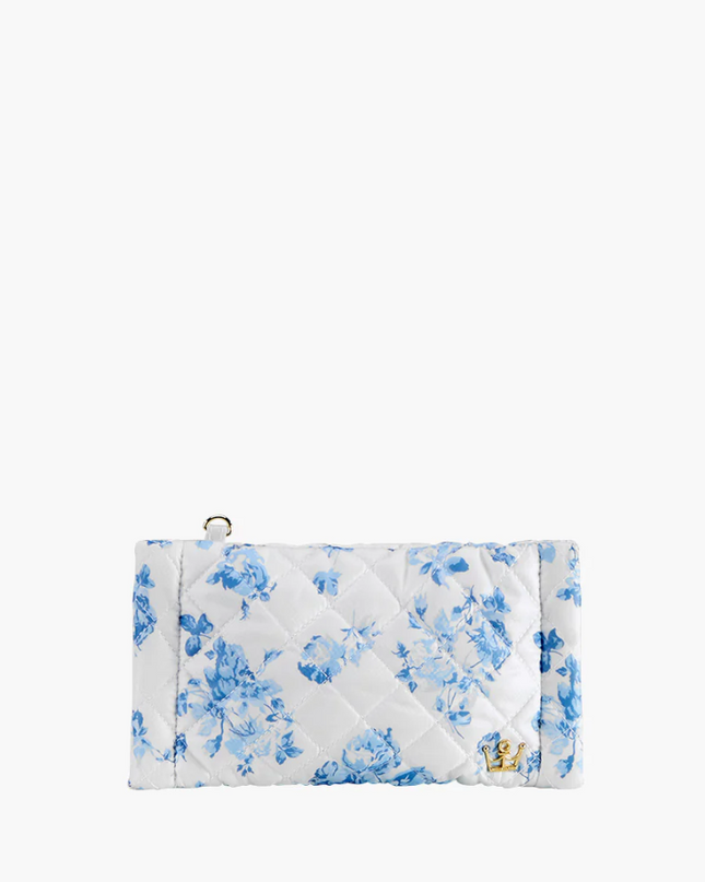 Oliver Thomas Eyeglass Case - Denim Floral Travel Accessories in at Wrapsody