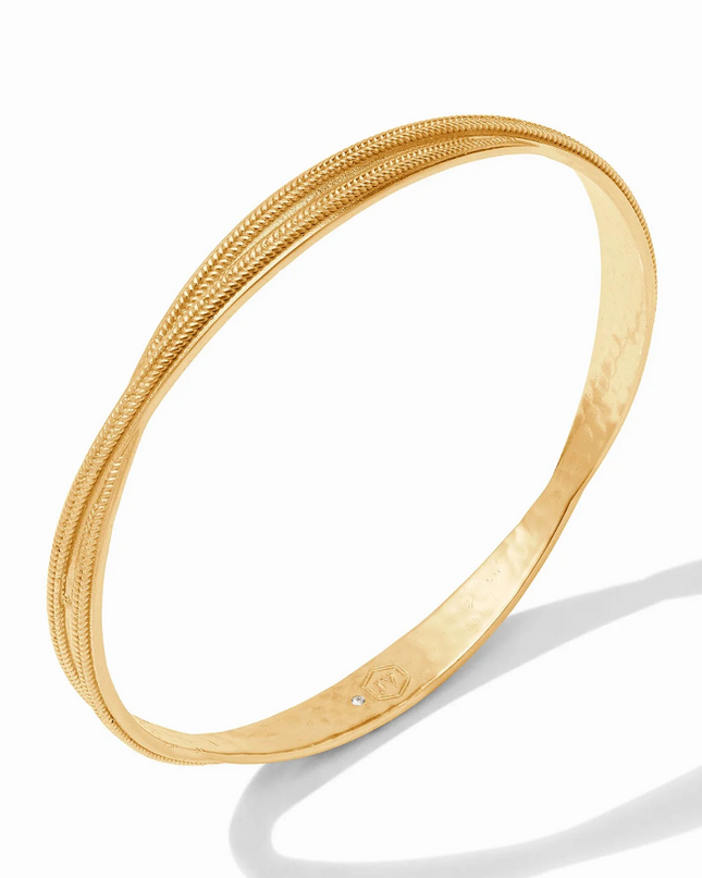 Julie Vos Cheval Twist Bangle - Large Bracelets in  at Wrapsody