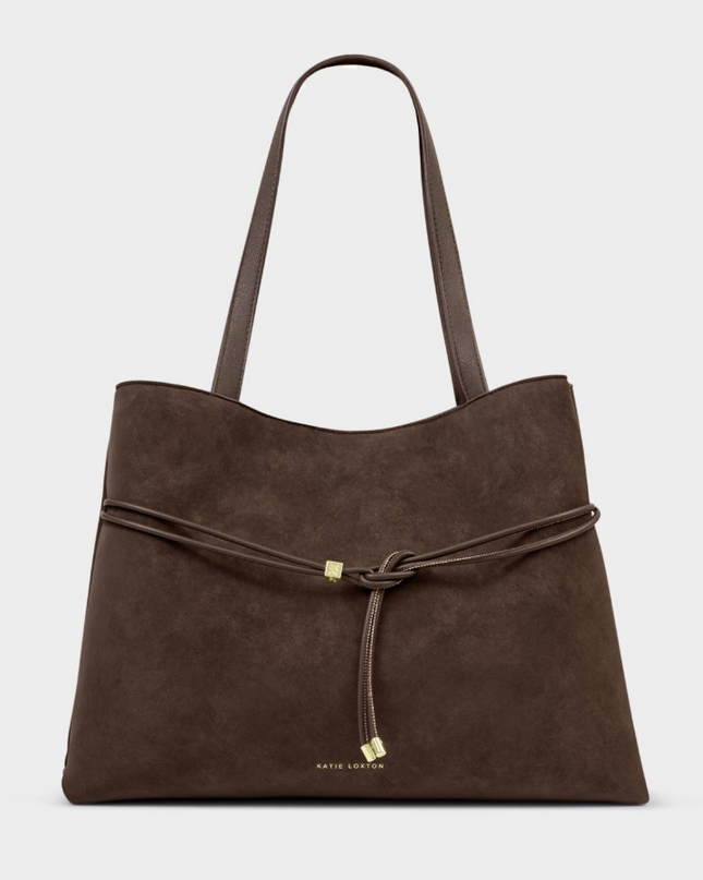 Lori Tote Bag in Bitter Chocolate Totes in at Wrapsody