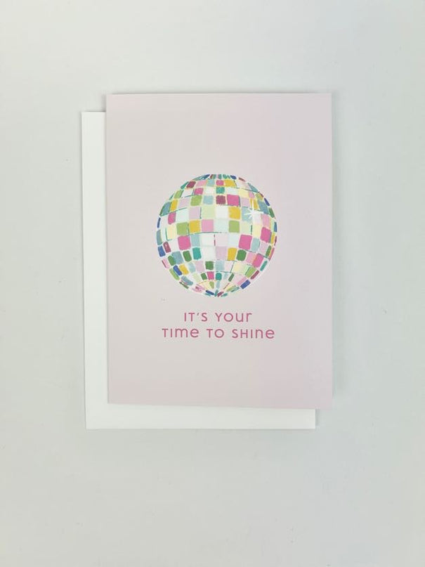 It's Your Time to Shine Card Paper in  at Wrapsody