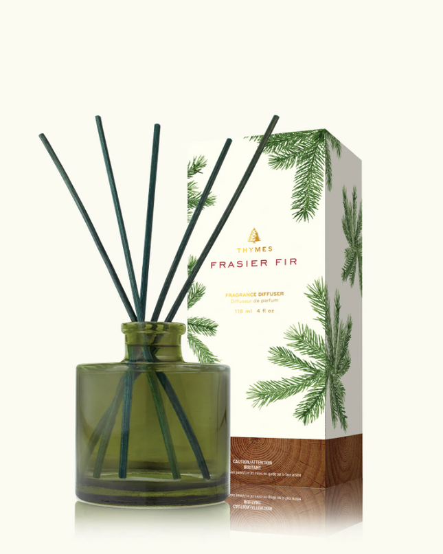 Frasier Fir 4oz Petite Green Diffuser Scents in  at Wrapsody