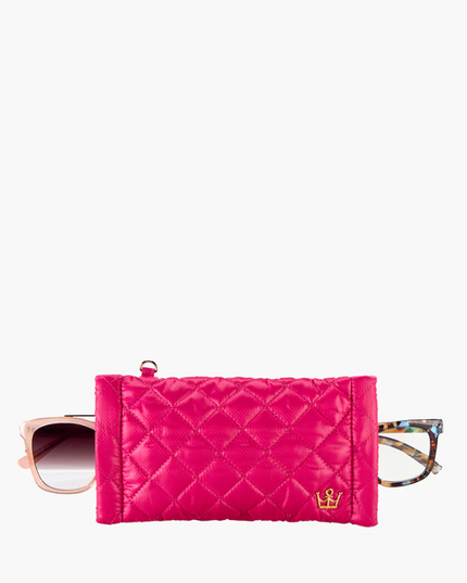 Oliver Thomas Eyeglass Case Bright Rose Pink