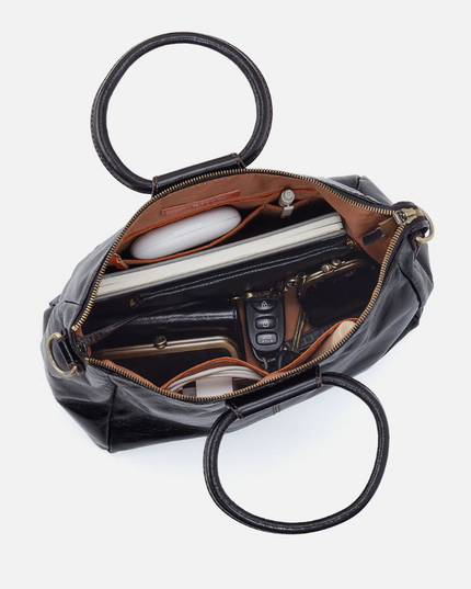 Hobo Sheila Medium in Saddle Stardust Handbags in at Wrapsody