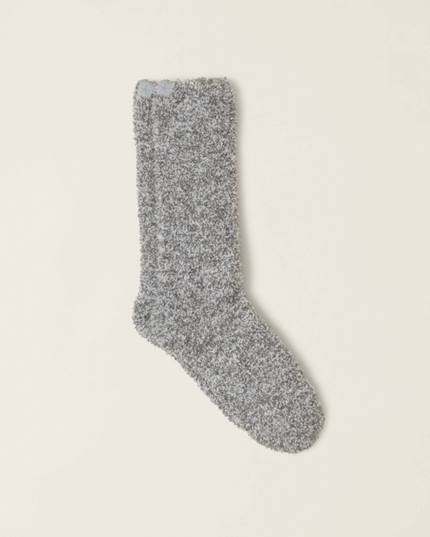 Barefoot Dreams Socks - Heathered Moonbeam Loungewear in  at Wrapsody