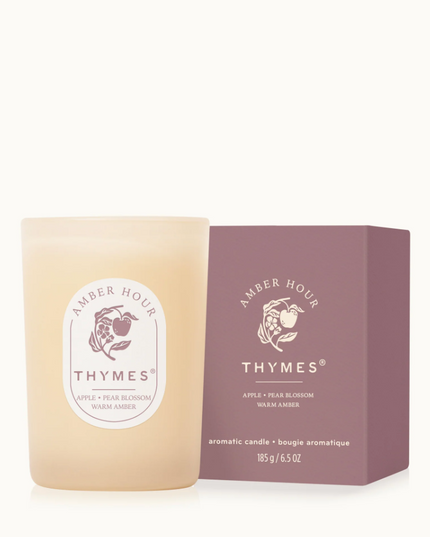 Thymes Poured Candle Amber Hour Candles in at Wrapsody