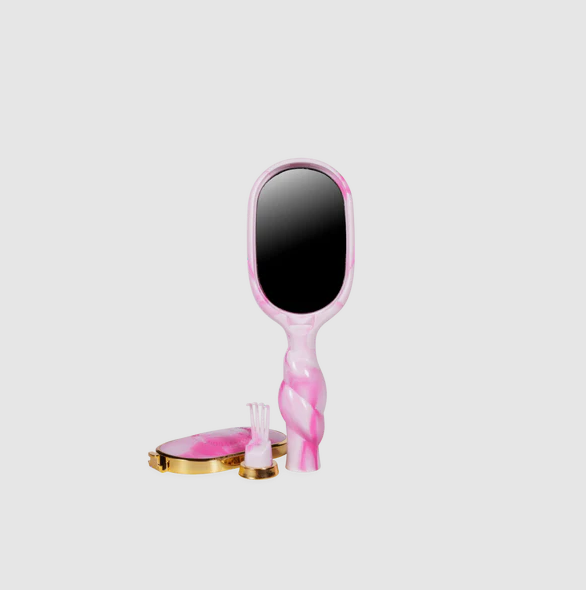 Teleties Medium Hair Detangler Pinch Me Mini Brush