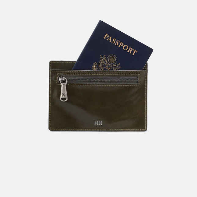 Hobo Euroslide in Deep Moss Wallets in  at Wrapsody