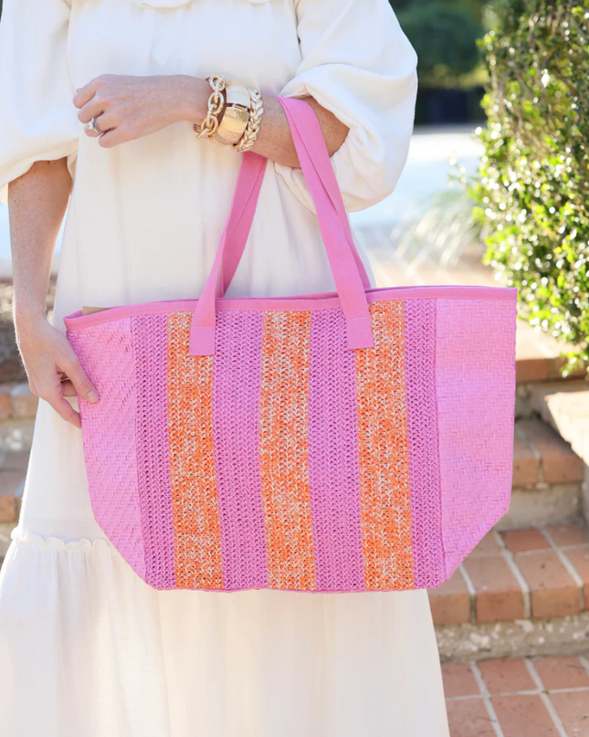 Whitecap Pink Tote Totes in at Wrapsody