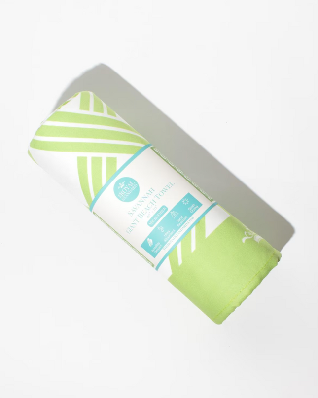 Savannah Green Beach Towel 40x70 Beach Towels in at Wrapsody