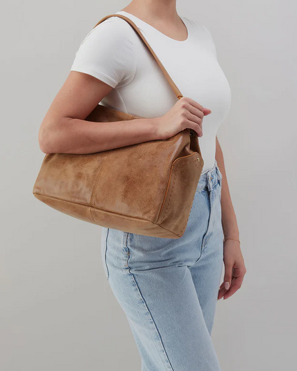 Hobo Seneca Shoulder Bag in Whiskey Handbags in at Wrapsody