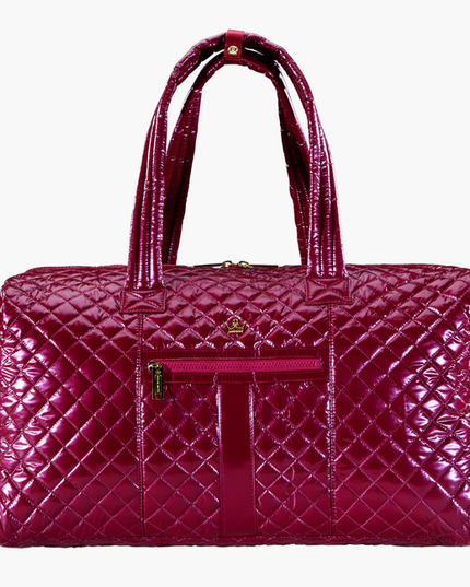 Oliver Thomas 24+7 Weekender Duffle - Raspberry Pink Metallic Luggage in  at Wrapsody