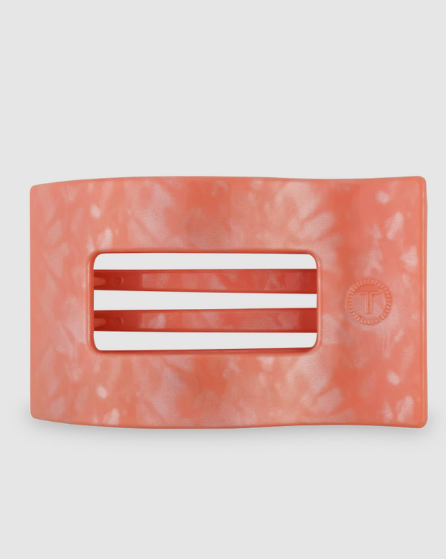 Teleties Dreamsicle Rectangle Flat Clip Large Hair Accessories in at Wrapsody