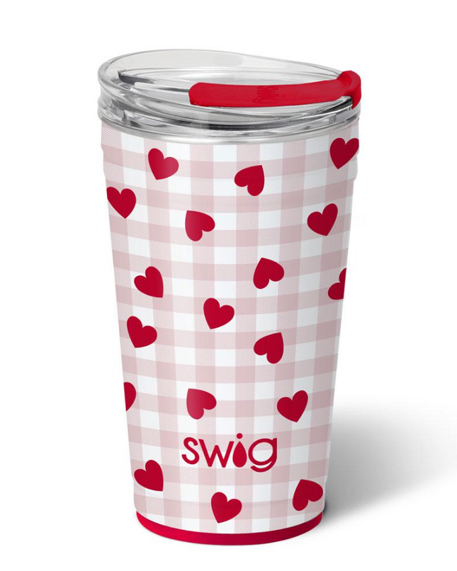 Swig 24oz Party Cup Red Hots Drinkware in at Wrapsody