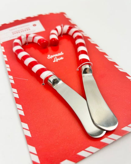 Peppermint Twist Spreaders Set of 2 Kitchen in  at Wrapsody