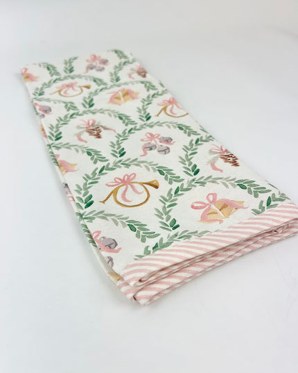 Holiday Cheer Tea Towel Kitchen Towels in at Wrapsody