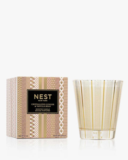 Nest Classic Candle 8.1oz Candles in Ginger & Vanilla Bean at Wrapsody