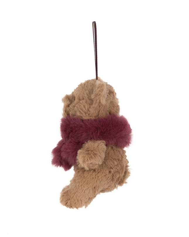 Jellycat Bartholomew Bear Winter Warmer Decoration Soft Toys in at Wrapsody