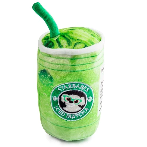 Starbarks Iced Matcha Dog Toy Pet in  at Wrapsody