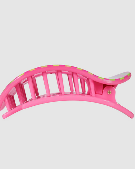 Teleties Summer Crush Round Flat Clip Large Hair Accessories in at Wrapsody