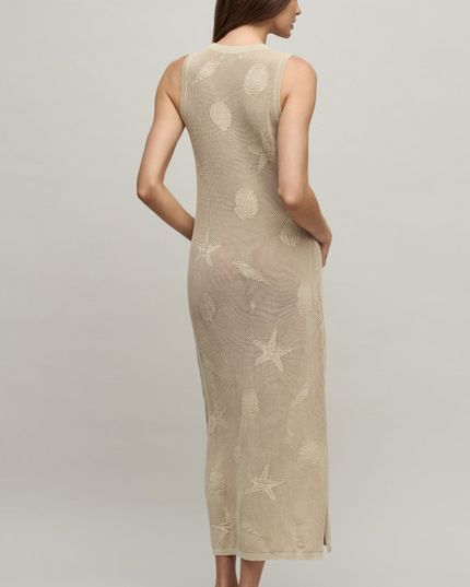 Barefoot Dreams Stone Motif Midi Dress