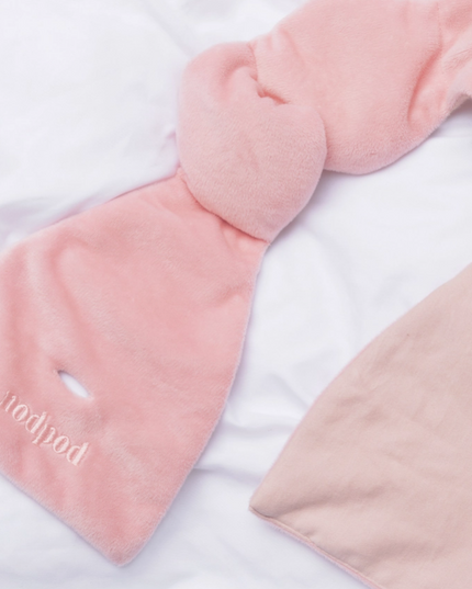 Weighted Sleep Mask Blush Pink