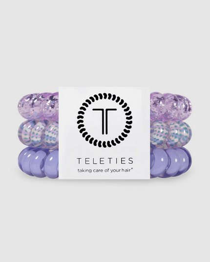 Teleties Lavender Mist Large Hair Ties Hair Accessories in at Wrapsody