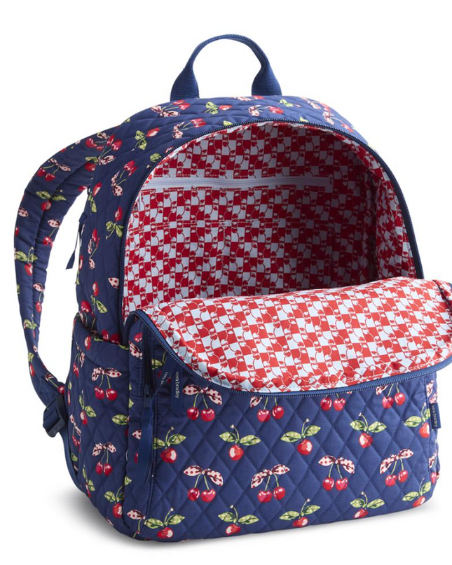 Vera Bradley Cherry Picking Bancroft Backpack Backpacks in at Wrapsody