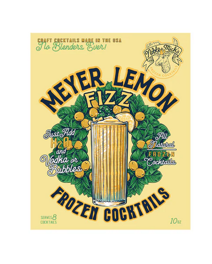 Noble Mick's Meyer Lemon Fizz Frozen Cocktail Mix Food in at Wrapsody