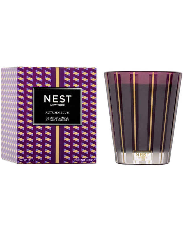 Nest Classic Candle 8.1oz Candles in Autumn Plum at Wrapsody