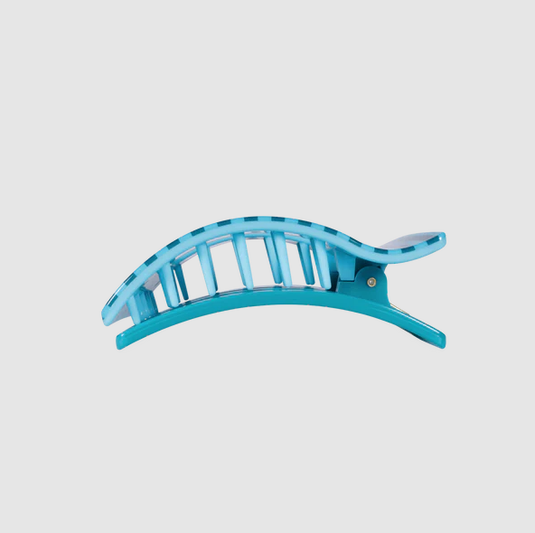 Teleties Splash Zone Rectangle Flat Clip Medium Hair Accessories in at Wrapsody