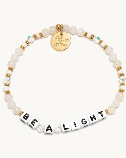 Little Word Project  Be A Light Bracelet S/M Bracelets in  at Wrapsody