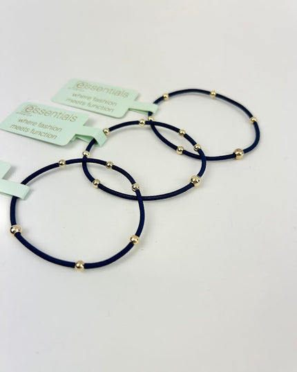 Enewton "e"ssentials Single Solids Bracelets in Navy at Wrapsody