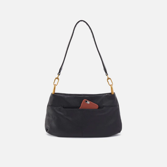 Hobo Vance Shoulder Crossbody in Black Handbags in  at Wrapsody