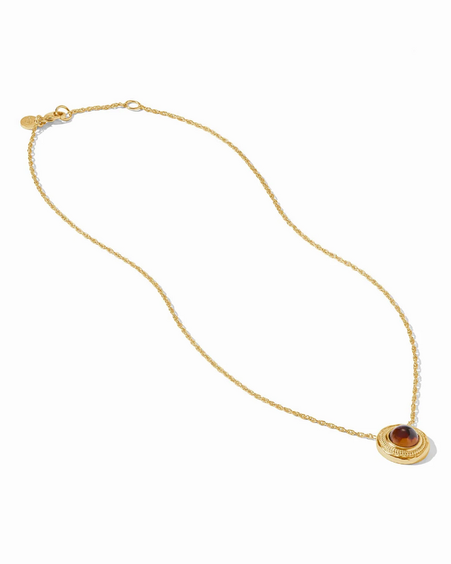 Julie Vos Madison Tortoiseshell Delicate Necklace Necklaces in  at Wrapsody