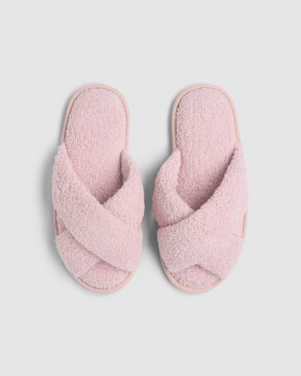 Barefoot Dreams Crossover Slippers - Petal Shoes in S at Wrapsody