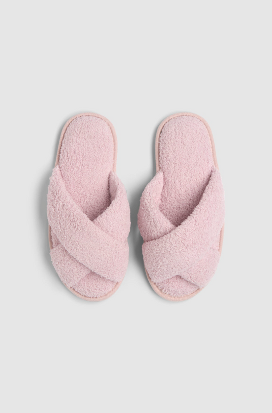 Barefoot Dreams Crossover Slippers - Petal Shoes in S at Wrapsody