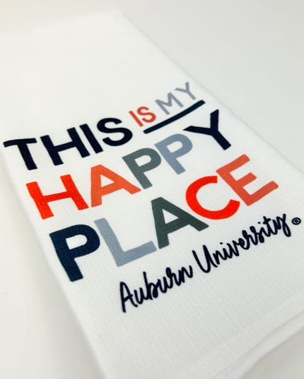 This is my Happy Place Auburn Towel Kitchen Towels in  at Wrapsody