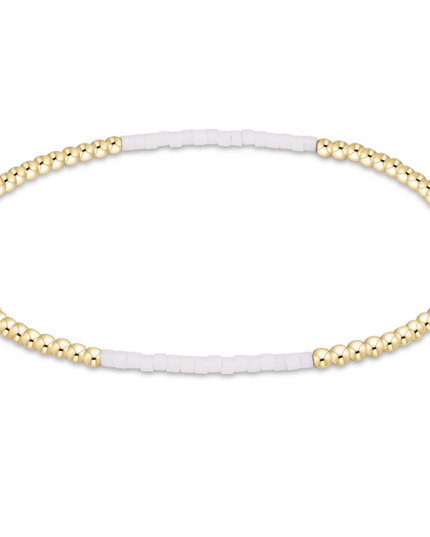 Enewton Gameday Hope Blissful Bracelet - White