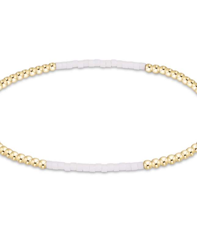 Enewton Gameday Hope Blissful Bracelet - White Bracelets in at Wrapsody