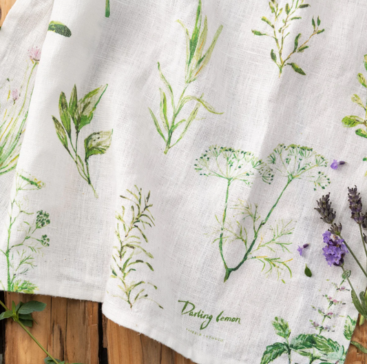 Hand Towel Herbs Kitchen Towels in  at Wrapsody