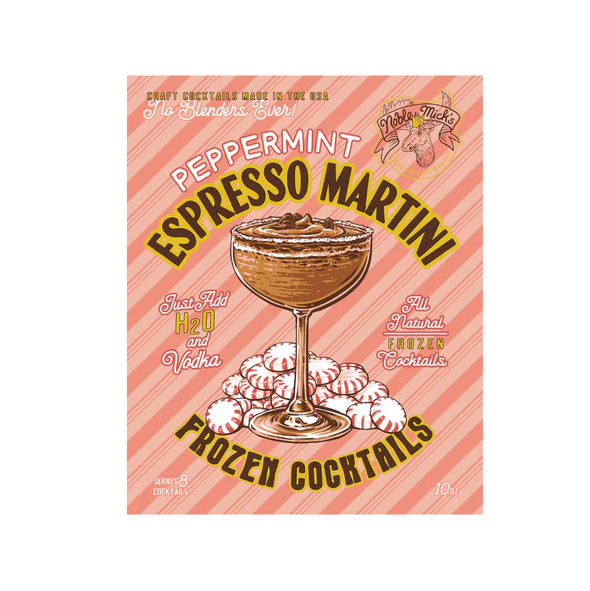 Noble Mick's Peppermint Espresso Martini Frozen Cocktail Mix Food in at Wrapsody